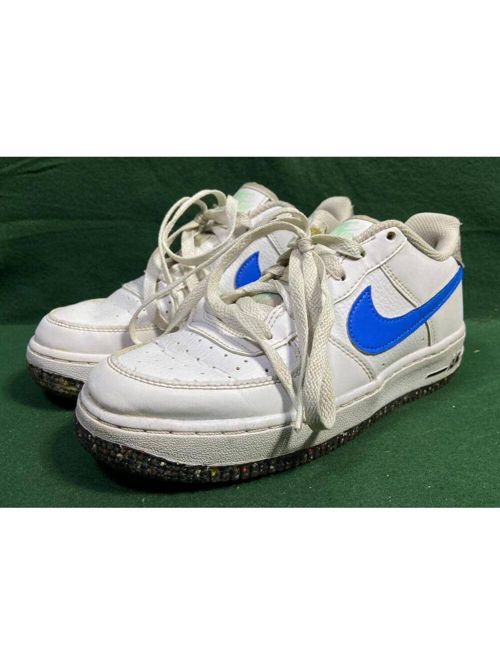 Nike Air Force 1 LV8 GS Youth 5 Y Blue Mint/White Sneakers DR3098-100 EUC
